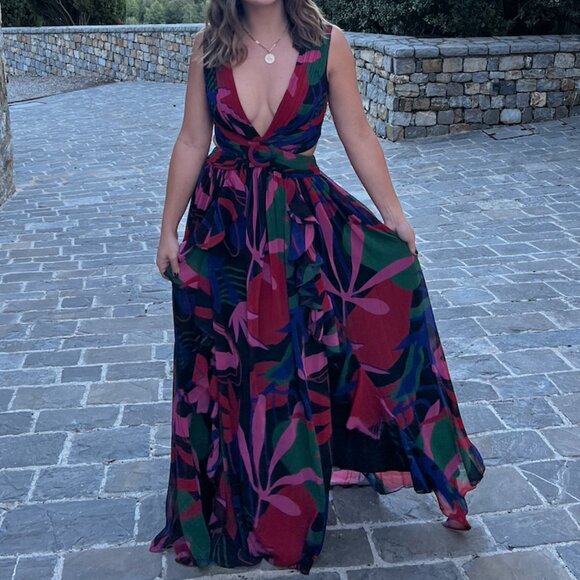 PatBO Cut-Out Maxi Dress Size 4 - Picture 7 of 7